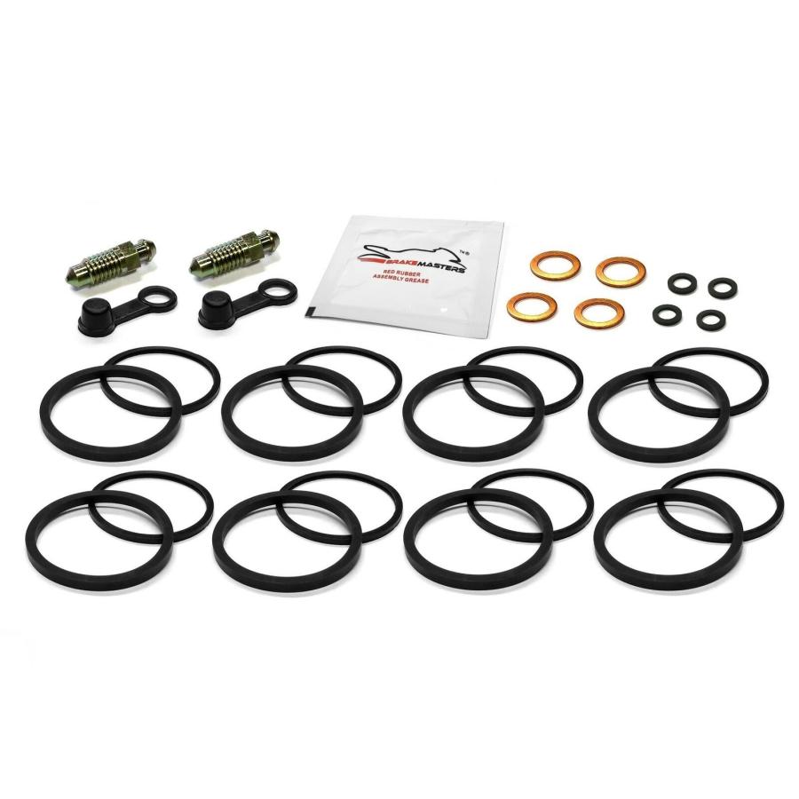 Y43]YAMAHA TRX850 96-99年 フロントブレーキキャリパー シールキット