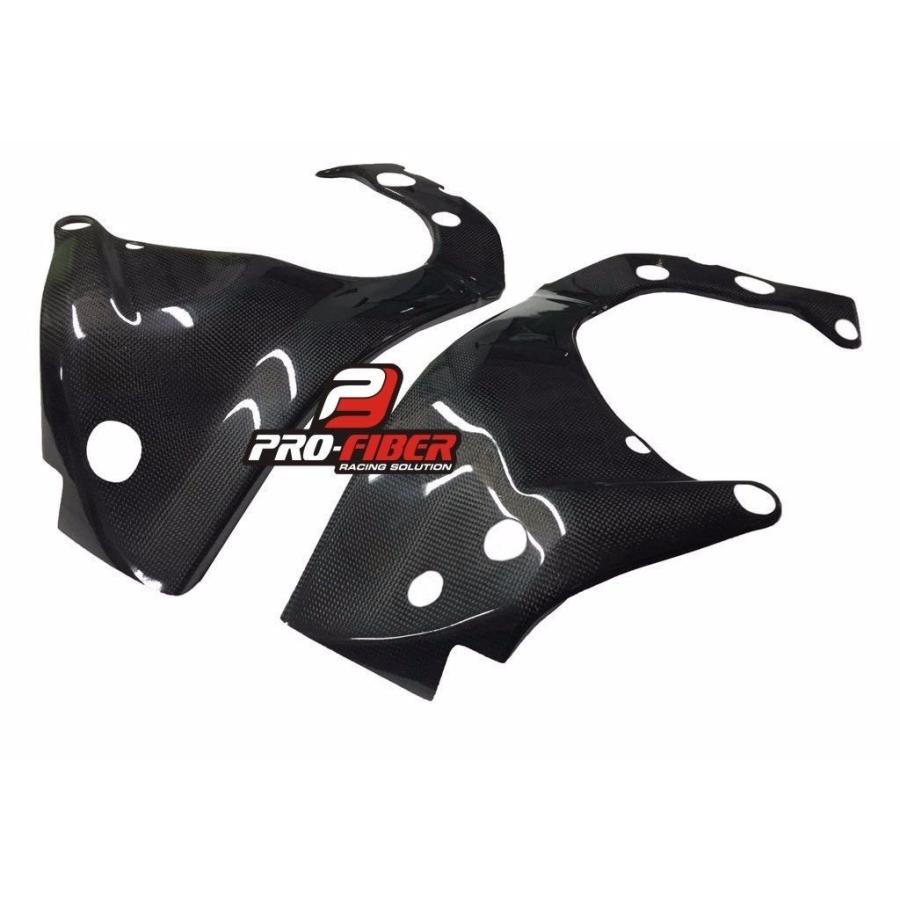 YAMAHA YZF-R1 15-18年 カーボンフレームカバー 左右セット : 輸入 