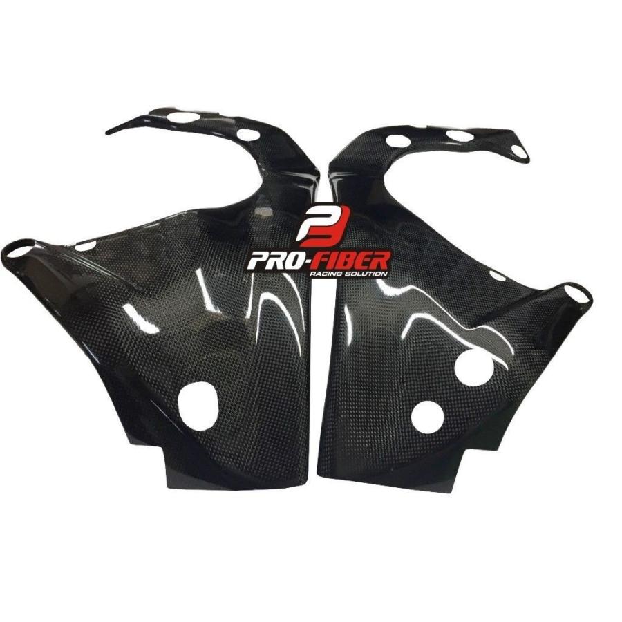 YAMAHA YZF-R1 15-18年 カーボンフレームカバー 左右セット : 輸入