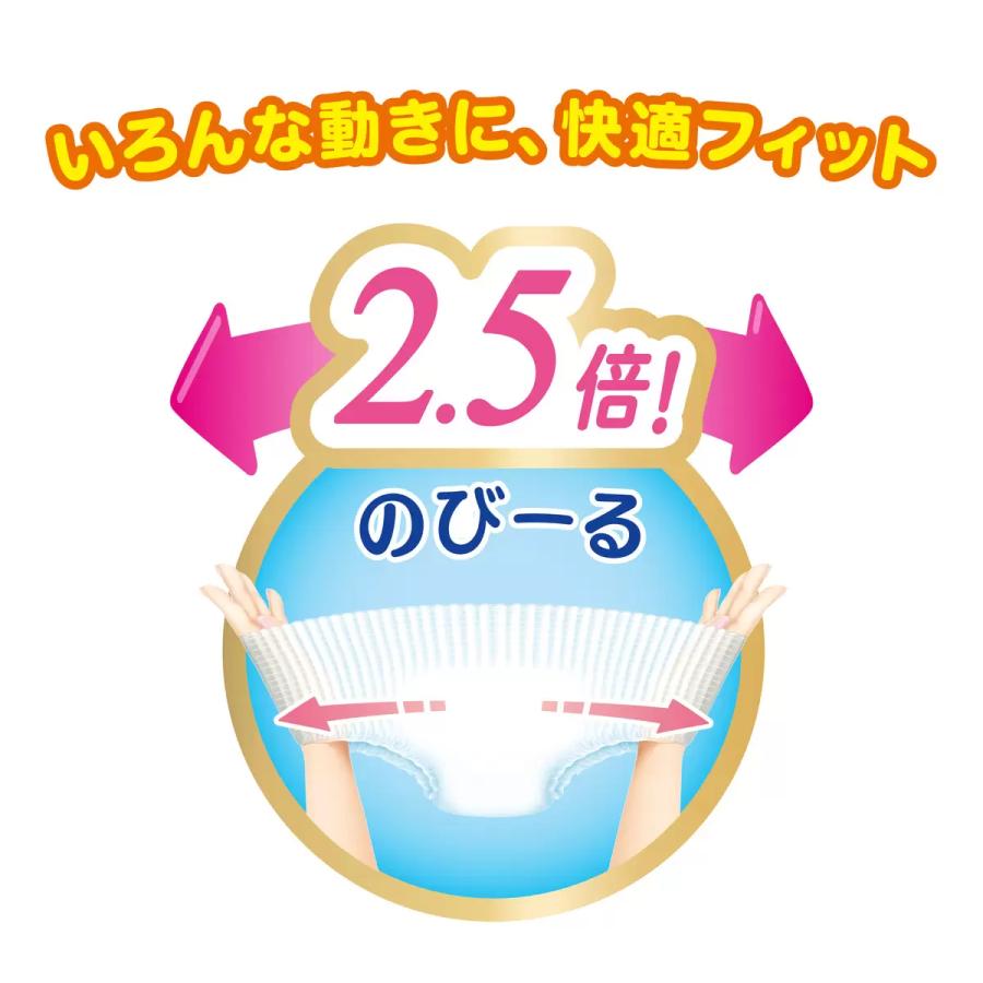 メリーズ パンツ 素肌さらさらエアスルー ビッグ (12-22kg) 138枚 (46