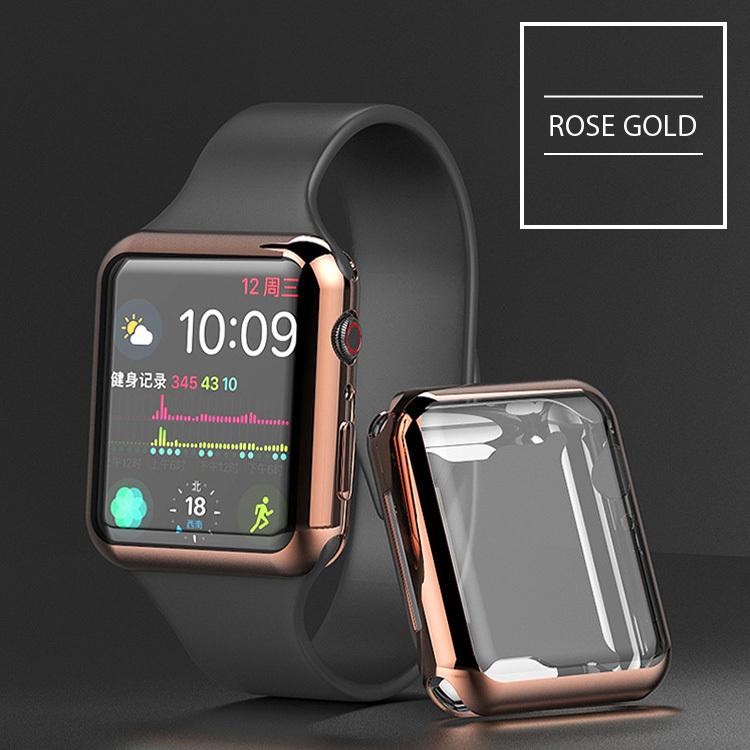 Apple watch フェイスカバー 全面保護 カバー SE series5 series6 