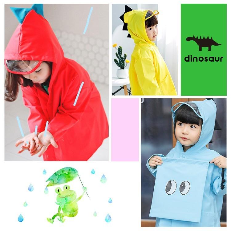 レインコート 恐竜 アウトレット キッズ 子供用 怪獣 80 1cm かわいい カッパ 雨がっぱ カラフル レインウェア レインポンチョ 雨具 携帯 防水 撥水 Kidsitem 2 O トラベルデパート 通販 Yahoo ショッピング