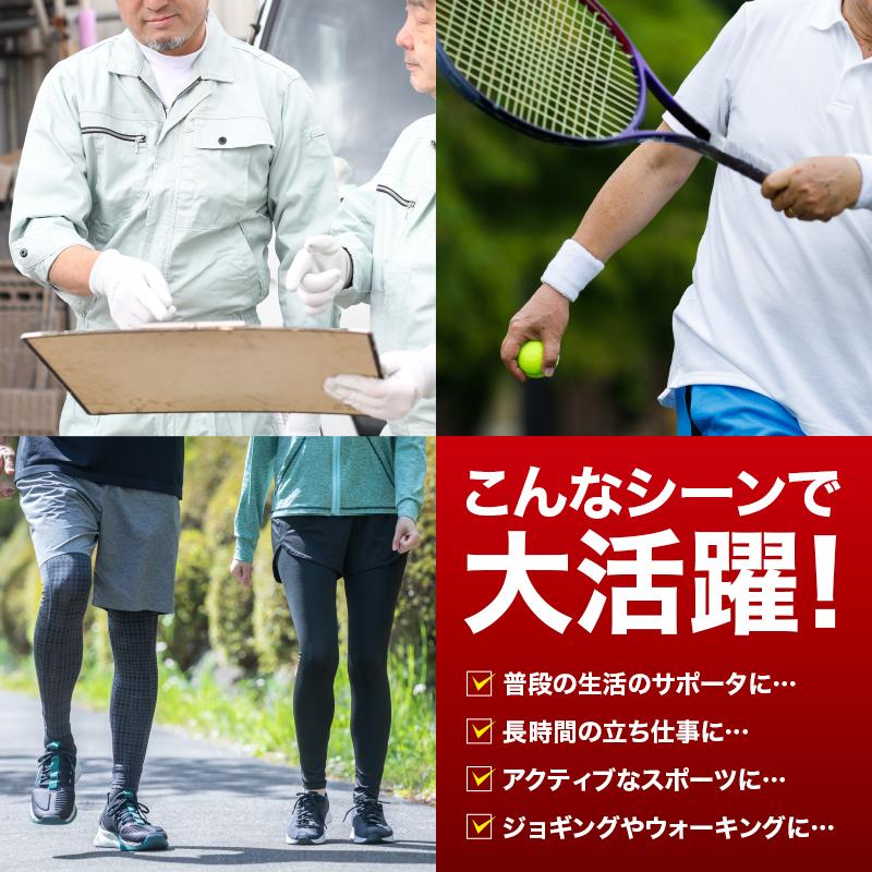 膝サポーター 大きい サイズ スポーツ 薄手 ひざ サポーター マジックテープ ランニング マラソン バスケ バレー メンズ レディース 男女兼用 靭帯 炎 半月板｜travel-depart｜06