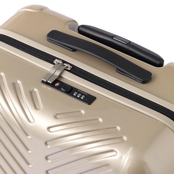Ace（エース） ラディアル (57L) ファスナータイプ スーツケース 3〜5