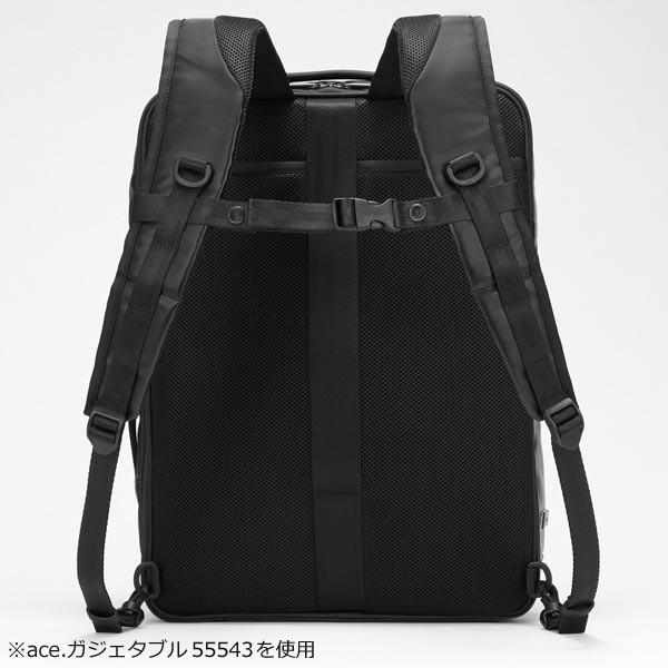 Ace（エース） ace. ガジェタブルWR 薄型リュック 3WAY (14L) 耐水 B4