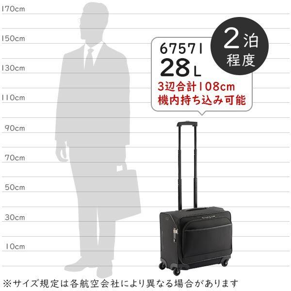 ace. フレックスルーフ2 ビジネストローリー (28L) 出張用ソフトキャリー 機内持ち込み可能 15.6インチPC対応 2泊程度 エースジーン 67571_14