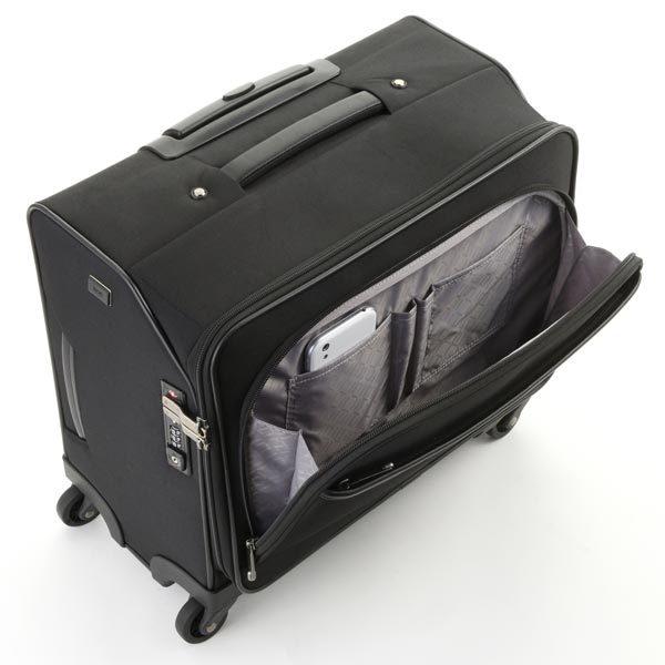 ace. フレックスルーフ2 ビジネストローリー (28L) 出張用ソフトキャリー 機内持ち込み可能 15.6インチPC対応 2泊程度 エースジーン 67571_8