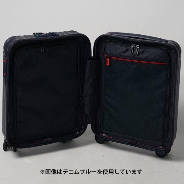 trio CARGO AiR LAYER トリオ カーゴ エアーレイヤー 22L ファスナータイプ スーツケース 1〜2泊用 コインロッカー収納可能サイズ CAT235LY｜travel-goods-toko｜10