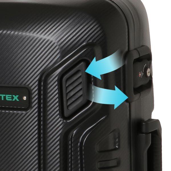 PROTEX(プロテックス) Moving TKZ-331 トコーオリジナルモデル 堅牢フレームスーツケース 68L 5〜7泊用 手荷物預け入れ無料規定内 | PROTEX | 12