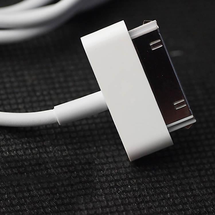 送料無料 USB Cable ホワイト1m for iPhone 4 /4s/ 3GS / iPod / iPad　データ転送　iPhone充電器 iPhoneケーブル USBケーブル usb cable iphone充電ケーブル｜travelplus-jp｜03