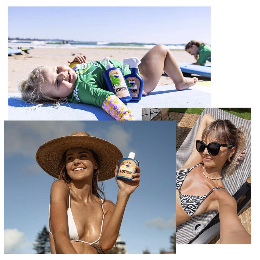 Le Tan サンスクリーンローション ココナッツ SPF50＋ PA++++ 日焼け