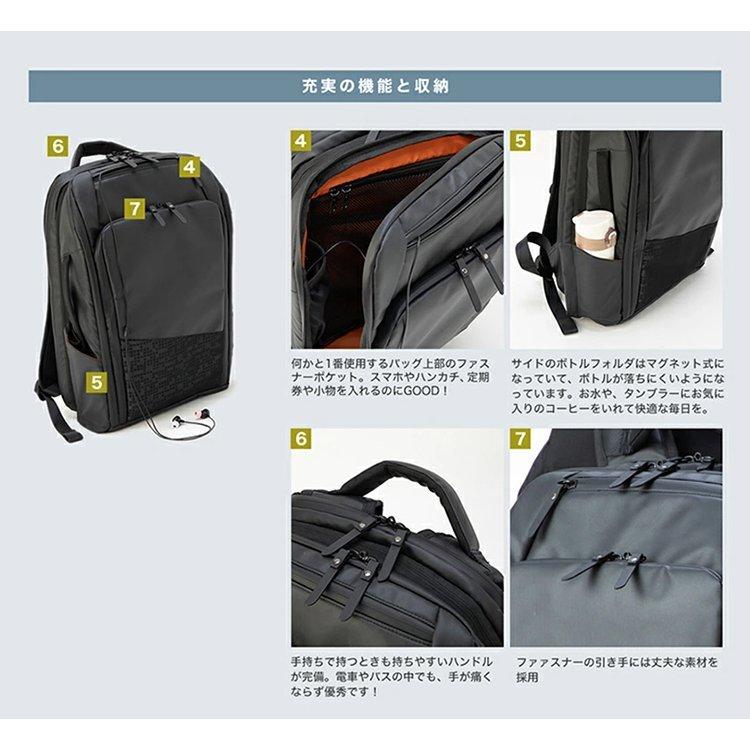 送料無料 リュック ビジネス メンズ 薄型 軽量 防水 3WAY 通勤 swisswin リュックサック バックパック ビジネスリュック PC対応 PC パソコン バックパックの画像
