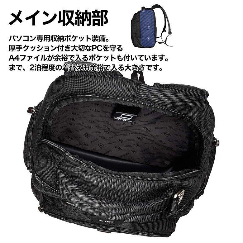 SWISSWIN バックパック リュックサック ブランド リュック カバン 旅行用バッグ 通勤 通学 軽量 大容量 サイドポケット 学生 塾用 ...