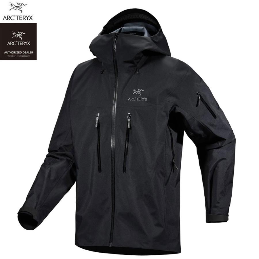 訳アリ ARC'TERYX ALPHA SV ジャケット 黒 アークテリクス