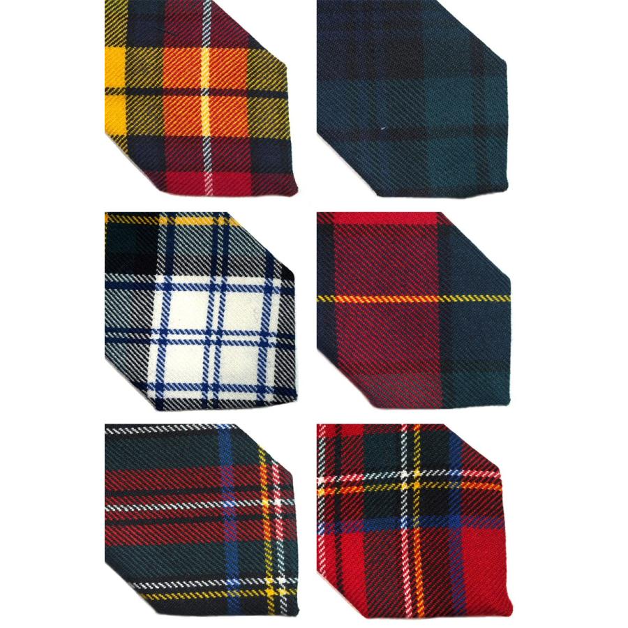 JOHN SCOTT（ジョンスコット）/WOOL TARTAN CHECK TIE（ウール 