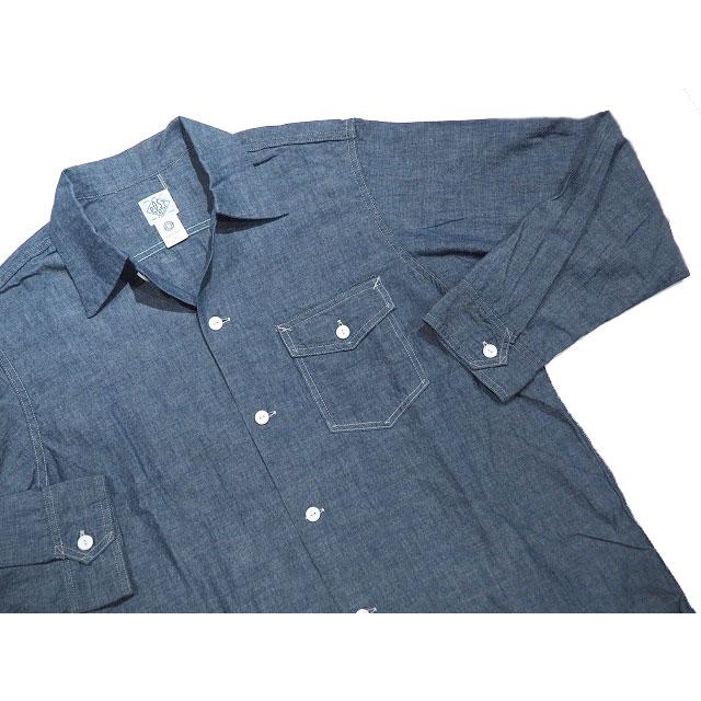 POST OVERALLS(ポストオーバーオールズ）/#3215-11 E-Z NAVY chambray/ indigo｜travelsshibuya｜03