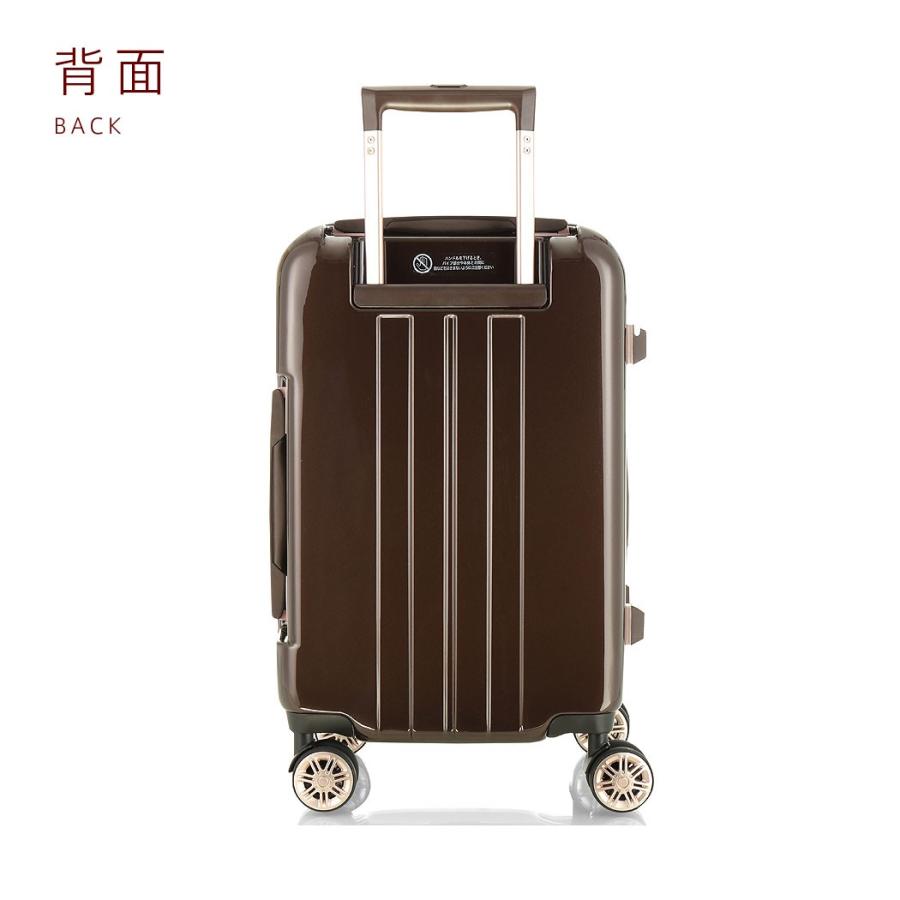 スーツケース キャリーケース キャリーバッグ トランク 小型 軽量 Sサイズ おしゃれ ハード ファスナー 拡張 W-5122-55｜travelworld｜15