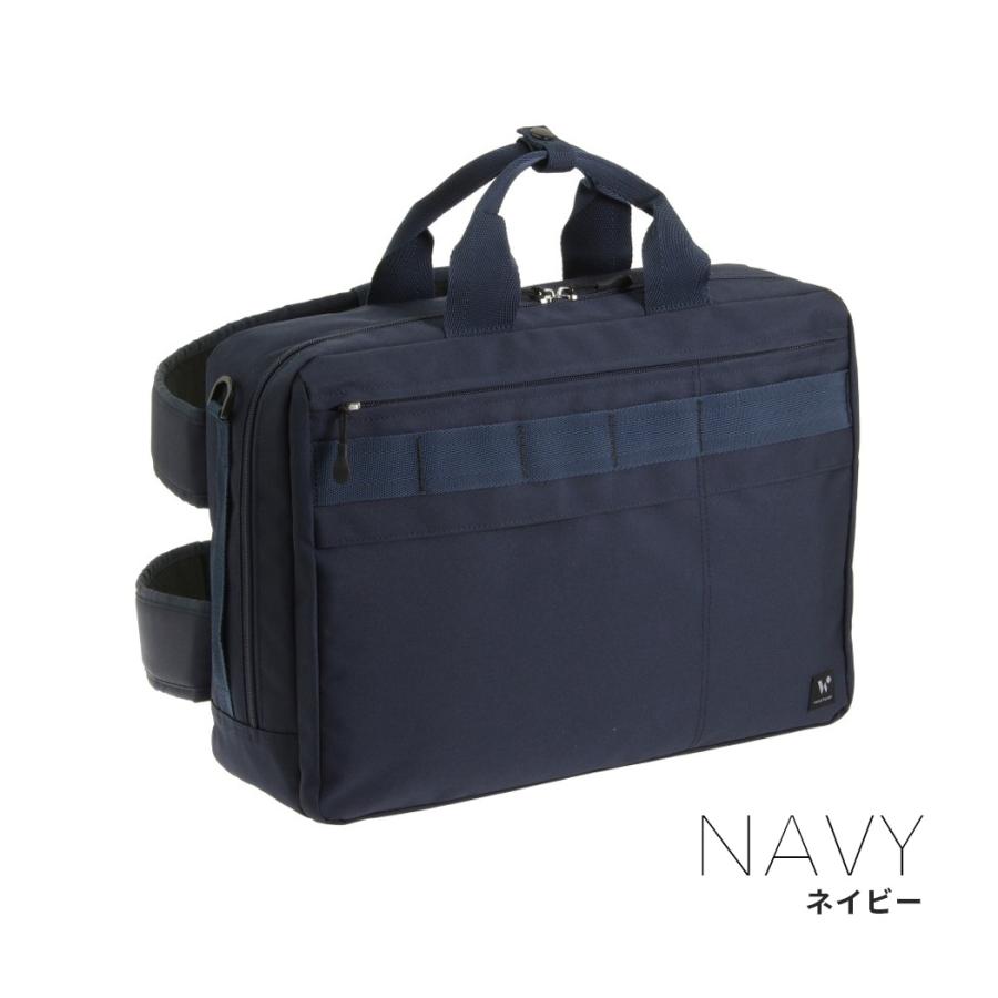 【美品】ace. エース 3WAY ビジネスバッグ ブリーフケース World Traveler ビジネスバッグ メンズ エース ace. ポリアス 3WAY