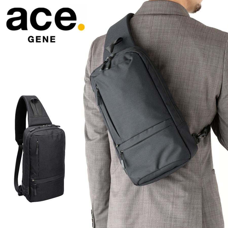 エースジーン ボディバッグ　ビジネスバック エースジーン ace.GENE HOVERLITE ワンショルダー ボディバッグ