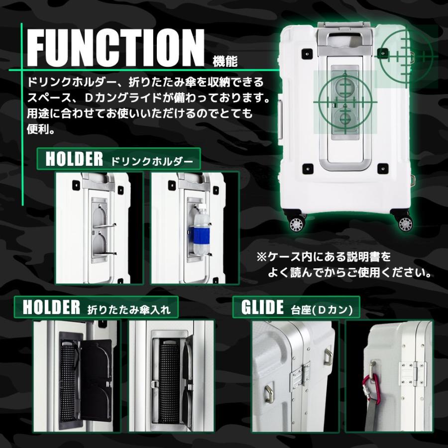 アウトレット スーツケース キャリーケース キャリーバッグ トランク 中型 軽量 Mサイズ おしゃれ 静音 ハード フレーム B-6303-62の画像