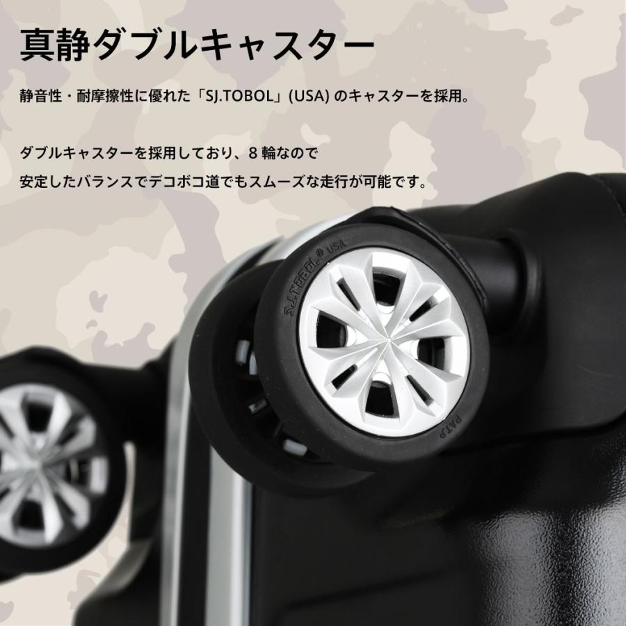 アウトレット スーツケース キャリーケース キャリーバッグ トランク 中型 軽量 Mサイズ おしゃれ 静音 ハード ファスナー 防水 B-6304-61の画像