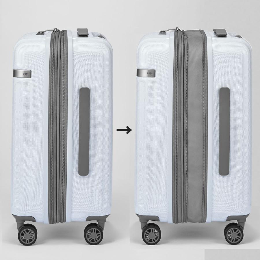 ⭐️ACE ヘアライン ホワイト キャリーバッグ スーツケース　88L 交渉可❗️ ⭐️ACE ヘアライン ホワイト キャリーバッグ スーツケース 88L 交渉可