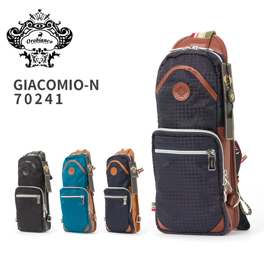 超人気 ラッピング無料 オロビアンコ Orobianco ビジネスバッグ ボディバッグ イタリア製 メンズ レザー 本革 ナイロン 正規品 Giacomio N Orobianco Gia 新発売の Brivanbiotech Com