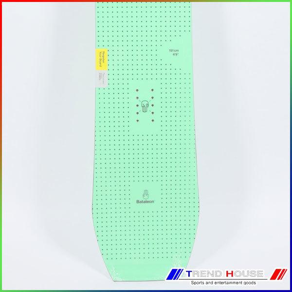バタレオン ウォーリー ボード 151センチ バートン　バインディング BATALEON（バタレオン） ソールカラー指定可 21-22モデル ウォーリー