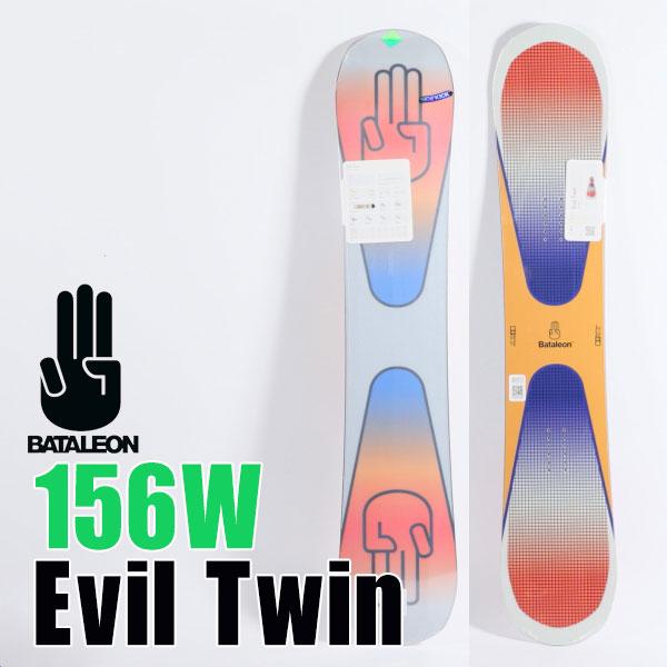 ソールカラー指定可 23-24モデル バタレオン エビル ツイン 156W Evil 