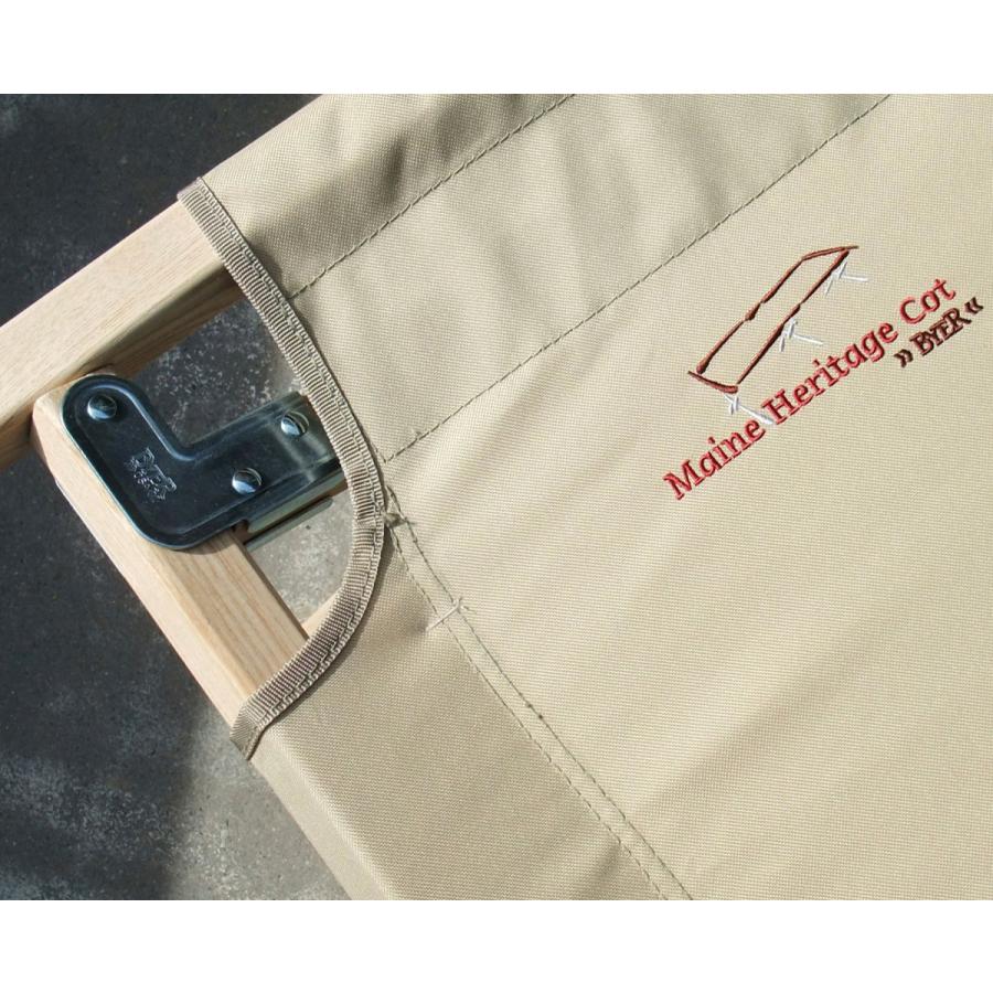 【値下げ】BYER OF MAINE バイヤー　フォールディングコット Amazon | バイヤー (BYER) メインヘリテージウッドコット