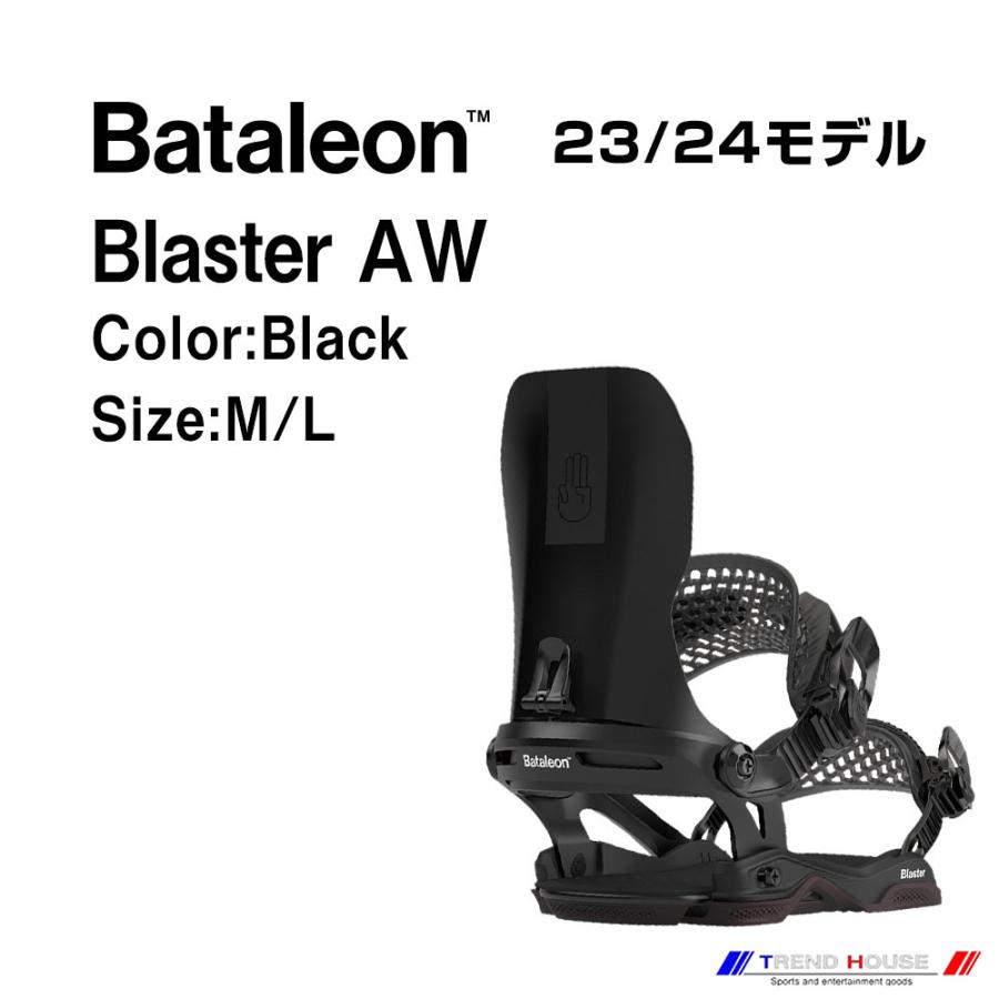 23-24 BATALEON バインディング Blaster M/L BATALEON バタレオン 23/24 Blaster AW M/L (Black) Bataleon