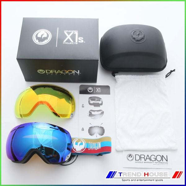 DRAGONゴーグル ブルー レンズ DRAGON OFFICIAL STORE / X1（エックスワン） - 【JAPAN