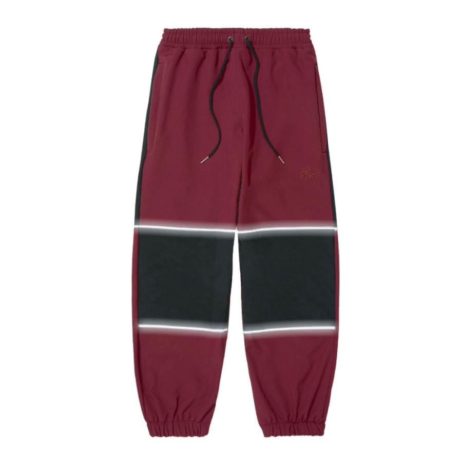 FYVE スノーボードウェア SNOW PANTS MAROON/BLKサイズM【パンツ単品