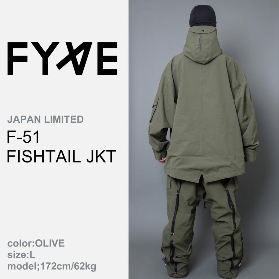 FYVE スノーボードウェア FIELD CARGO JACKET(OLIVE) サイズXXL