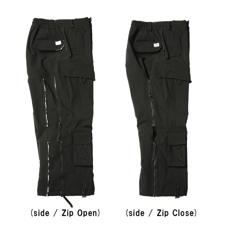 FYVE スノーボードウェア FSPEC LOOSE FIT CARGO PT(BLACK) サイズL