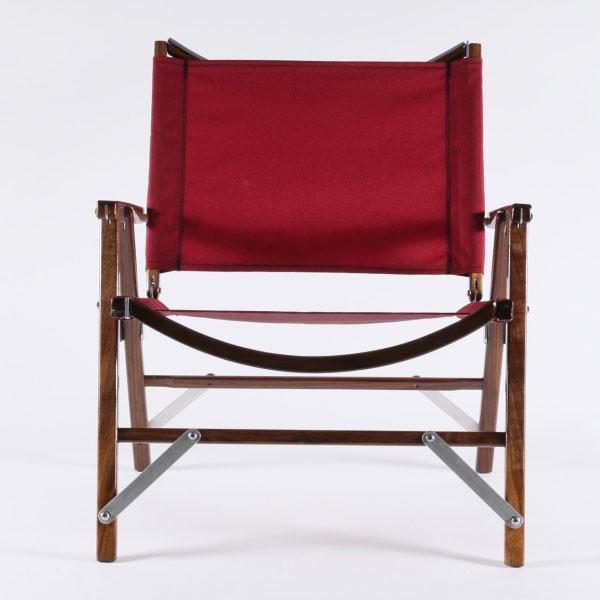 カーミットチェアウォールナット バーガンディ/Kermit Chair WALNUT