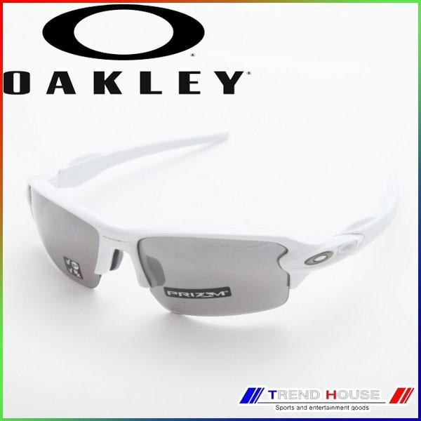 オークリー サングラス フラック 2.0 プリズム アジアンフィット OO9271-2461 Flak 2.0 PRIZM (Asia Fit) Polished White/Prizm Black Polarized OAKLEY