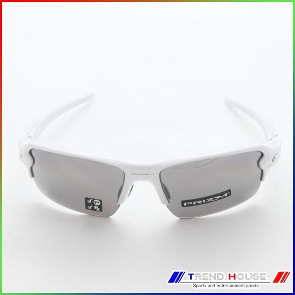 オークリー サングラス フラック 2.0 プリズム アジアンフィット OO9271-2461 Flak 2.0 PRIZM (Asia Fit) Polished White/Prizm Black Polarized OAKLEY PRIZM Asia Fit