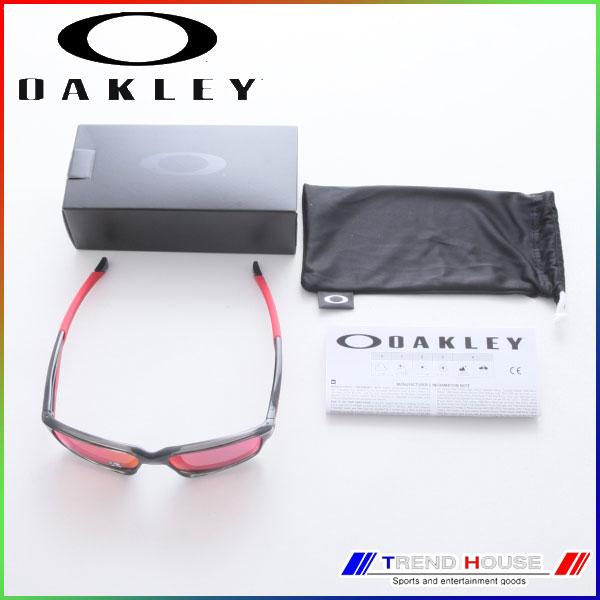 オークリー 偏光 サングラス チェーンリンク Chainlink OO9247-1057 Grey Smoke/OO Red Iridium Polarized OAKLEYの画像