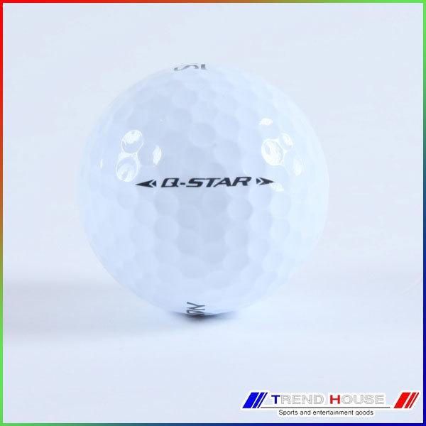 アウトレット☆送料無料】 新品未使用 ダンロップ スリクソン Q-Star 箱入り新品 日本未発売 SRIXON DUNLOP Zスター Q-スター 1ダース Qスター White AD333 QStar ゴルフボール SRIXON AD333 1ダース 12個 ホワイト