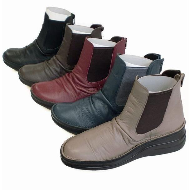 最安値に挑戦 サイドゴアブーツ ブーツ レディースシューズ レディースファッション 靴 秋冬商品 本革 サイドゴア ショートブーツ 22 0 24 5 5色展開 人気 トレンドアイテム 新版 Www Doctor Plan Com