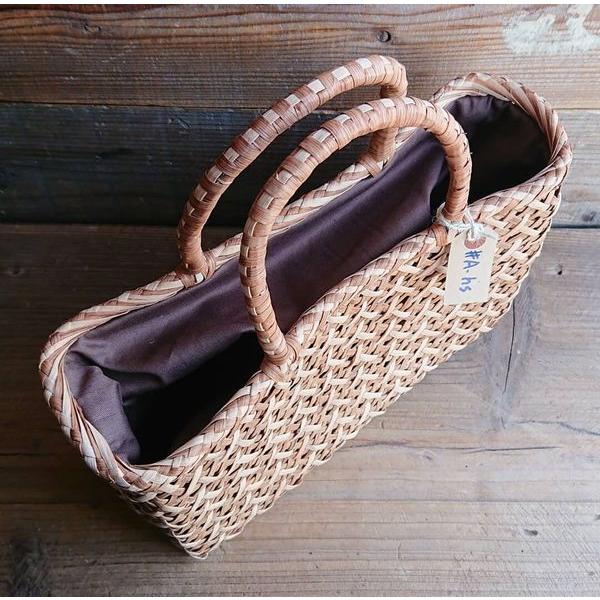 かごバッグ レディースバッグ レディースファッション 山葡萄 籠バッグ
