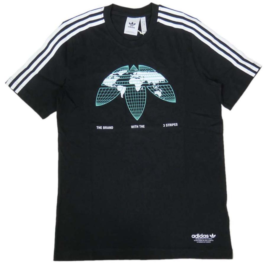 ADIDAS ORIGINALS アディダスオリジナルス メンズクルーネックTシャツ UNITED-TEE / HF4906 ブラック｜tre-style｜02