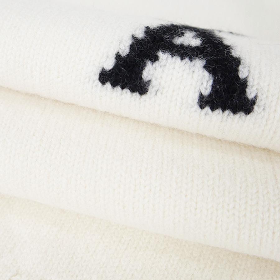 amiparis ニット ホリデー ホワイト 楽天市場】AMI Paris アミ パリス ニット クルーニット ホワイト