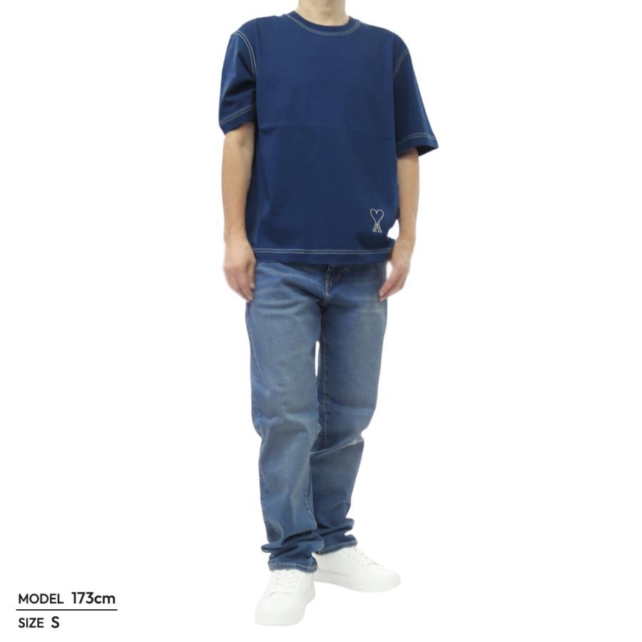 AMI Alexandre Mattiussi AMI PARIS アミパリス メンズクルーネックT 