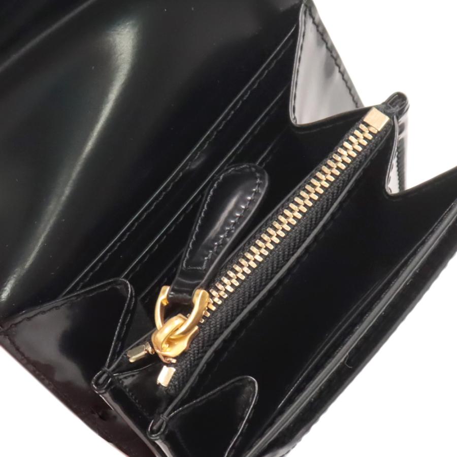 AMI PARIS アミパリス メンズ レディース 二つ折り財布（小銭入れ付き） USL708.AL0139 ブラック 2026春夏新作の画像