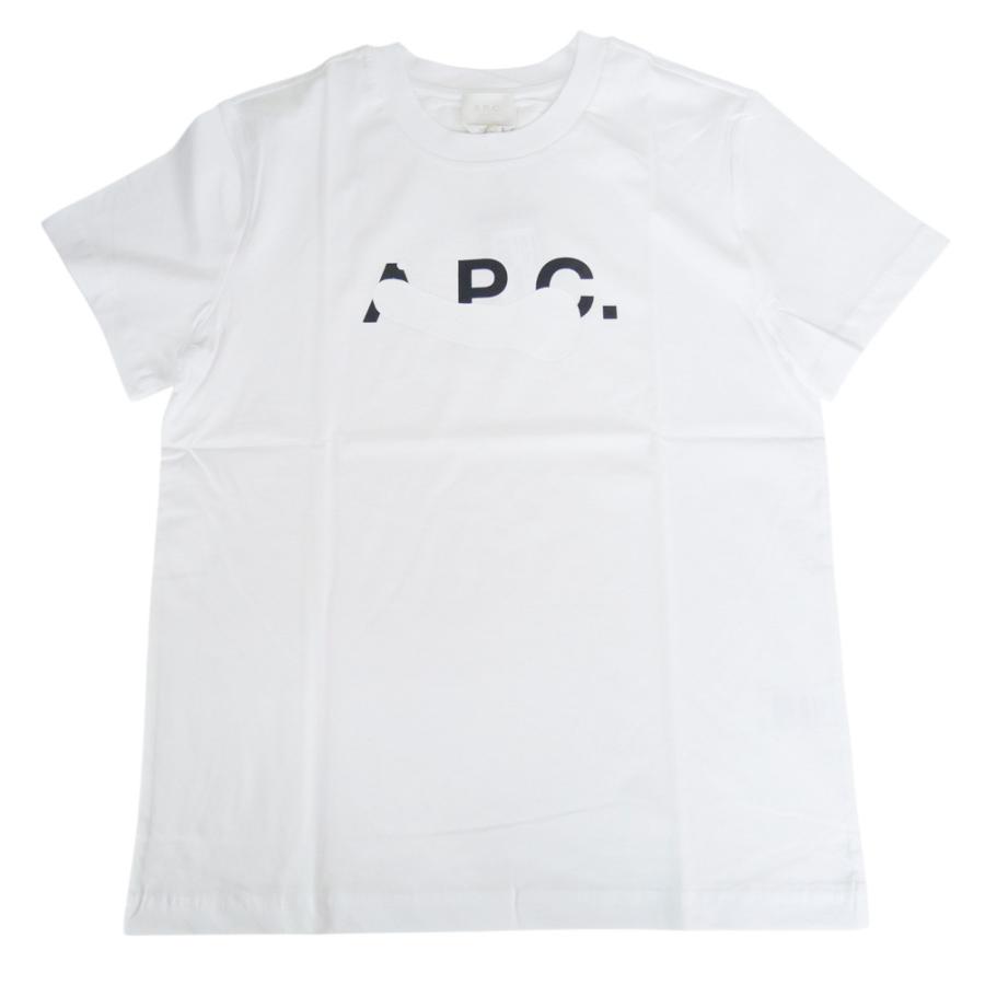A.P.C. アーペーセー メンズクルーネックTシャツ COHBM-M26458 ホワイト 2026春夏新作の画像