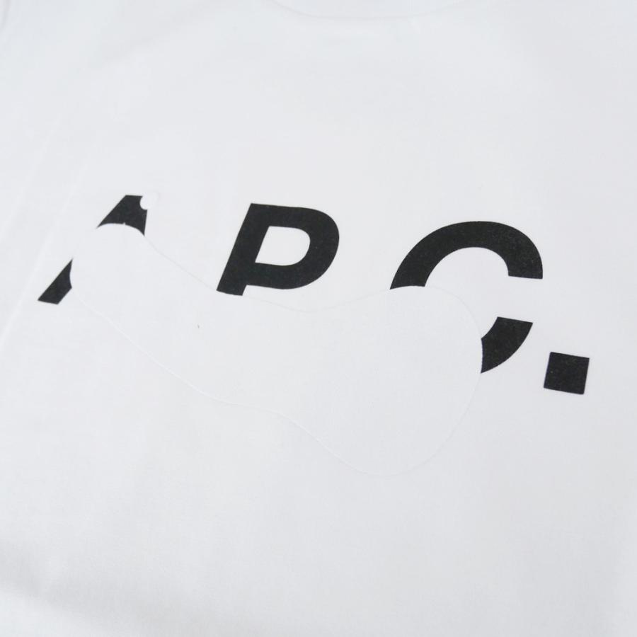 A.P.C. アーペーセー メンズクルーネックTシャツ COHBM-M26458 ホワイト 2026春夏新作の画像