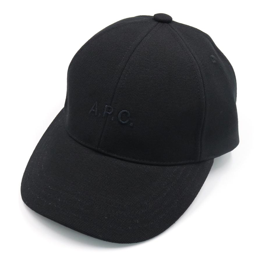 A.P.C. アーペーセー メンズ レディースキャップ COGYX-M24069 ブラック 2026春夏新作の画像