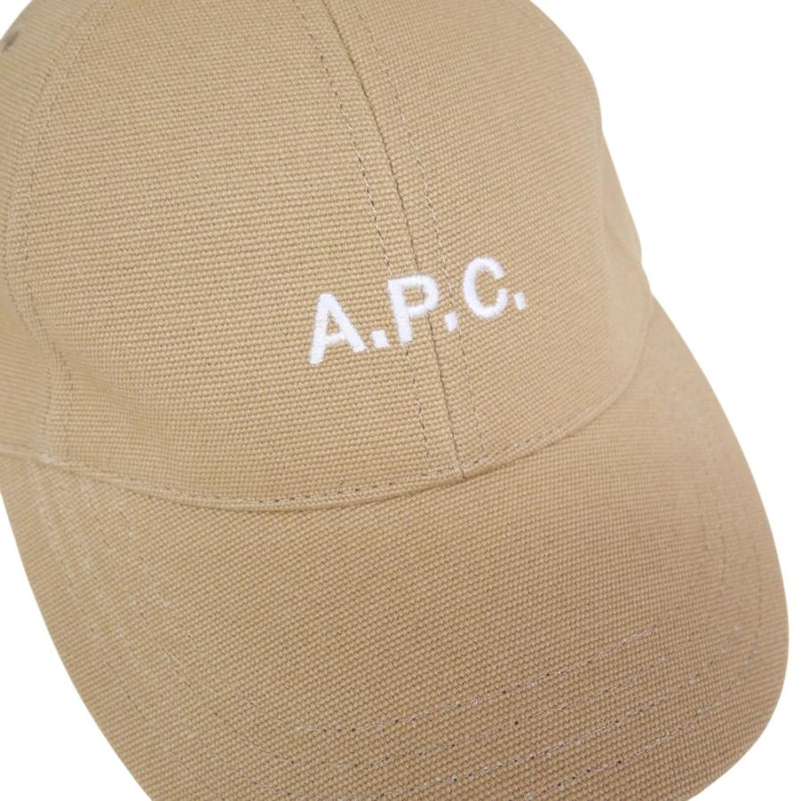 A.P.C. アーペーセー メンズ レディースキャップ COGYX-M24069 ベージュ 2026春夏新作の画像